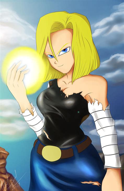 android 18 hot|Android 18 .